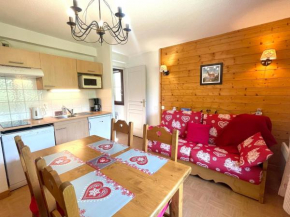 Appartement cosy avec piscine, au pied des pistes à Flumet - FR-1-505-208